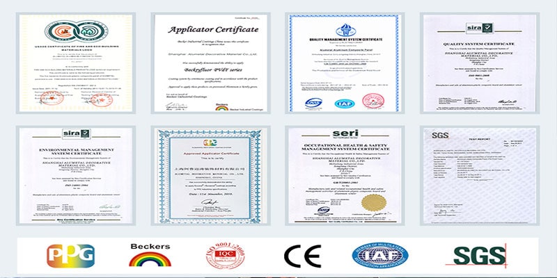 Certifications-&-Quality-Control ISO 9001 quality management certification of Shanghai Alumetal Decorative Material Co., Ltd.